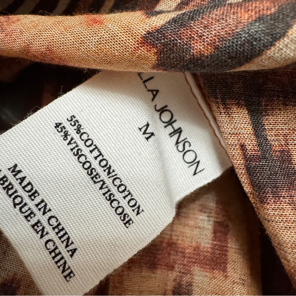Ulla Johnson sz M Selena Dress cover up in Oak - Picture 9 of 12